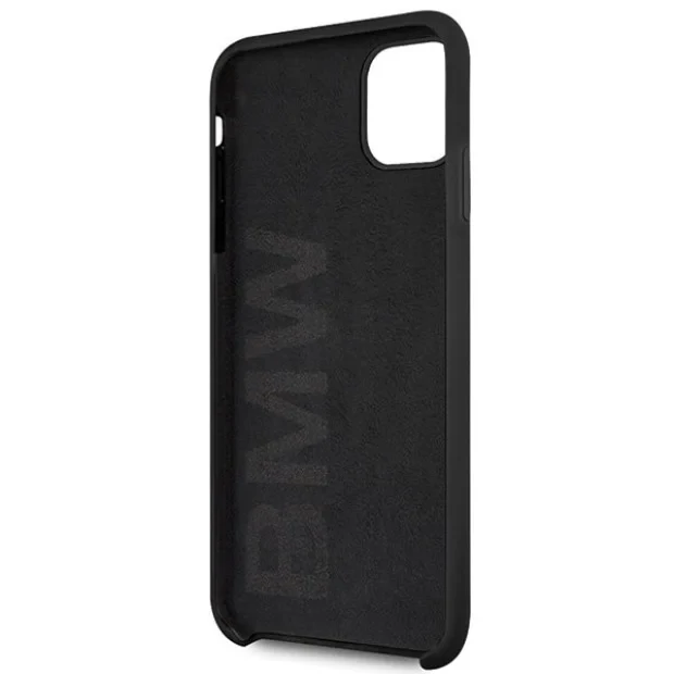 Husa Cover BMW Silicone pentru iPhone 11 Pro Max Black