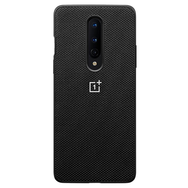 Husa Cover Bumper Nylon pentru OnePlus 8 Negru thumb