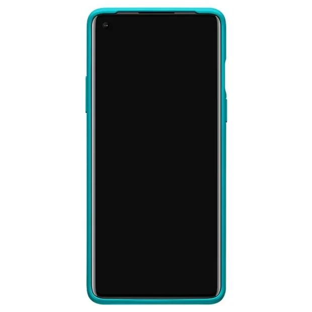 Husa Cover  Bumper Sandstone pentru OnePlus 8, Albastru