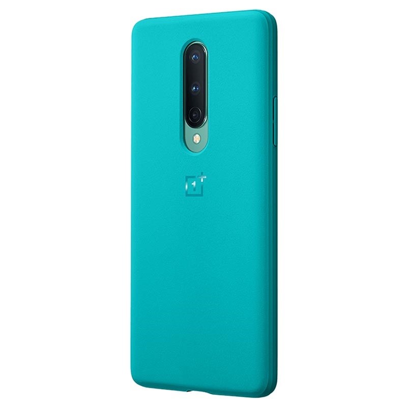 Husa Cover  Bumper Sandstone pentru OnePlus 8, Albastru thumb
