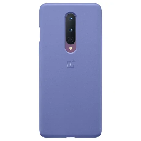 Husa Cover Bumper Sandstone pentru OnePlus 8, Mov