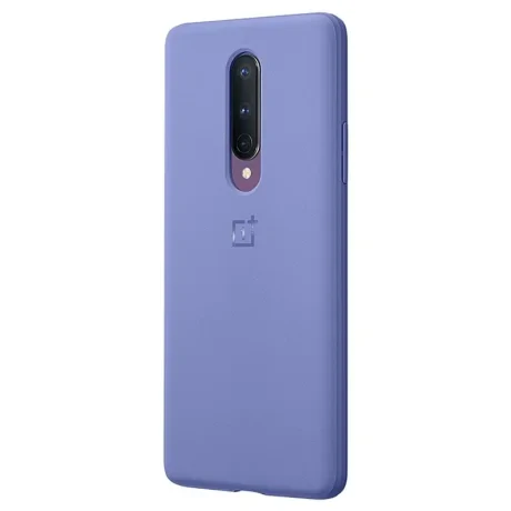 Husa Cover Bumper Sandstone pentru OnePlus 8, Mov