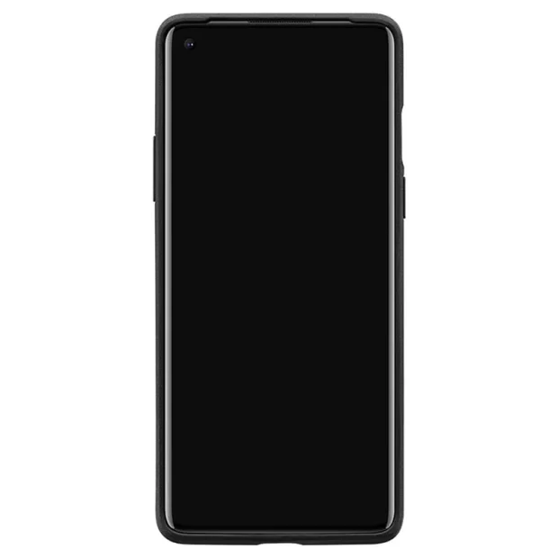 Husa Cover Bumper Sandstone pentru OnePlus 8, Negru