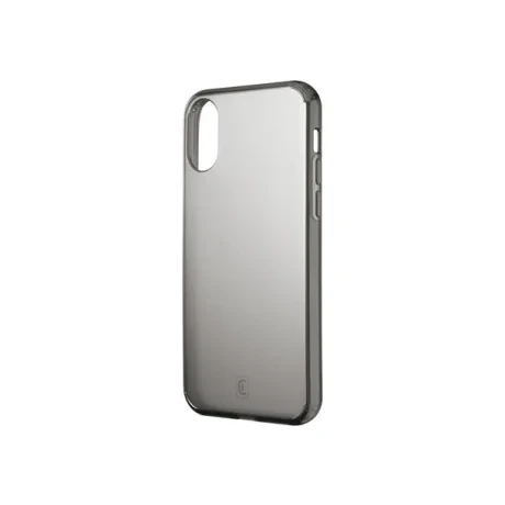 Husa Cover Cellularline Hard Antimicrobial pentru iPhone X/XS Fumuriu