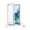 Husa Cover Cellularline Hard pentru Samsung Galaxy A21s Transparent