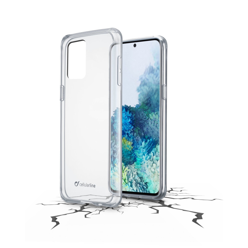 Husa Cover Cellularline Hard pentru Samsung Galaxy A21s Transparent