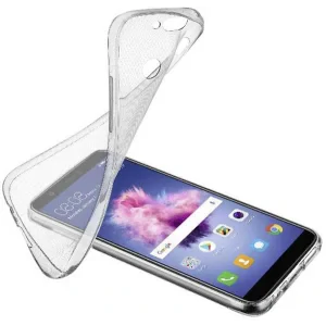 Husa Cover Cellularline Silicon pentru Huawei P Smart Pro Transparent