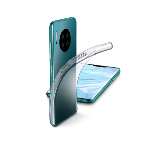 Husa Cover Cellularline Silicon slim pentru Huawei Mate 30 Transparent