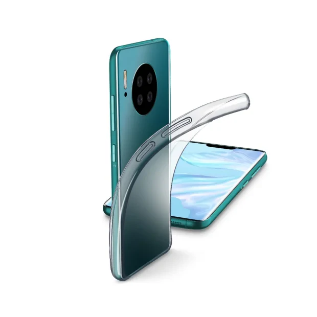 Husa Cover Cellularline Silicon slim pentru Huawei Mate 30 Transparent