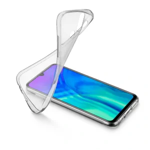 Husa Cover Cellularline Silicon slim pentru Huawei Nova 5T Transparent