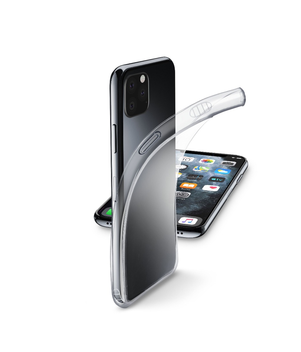 Husa Cover Cellularline Silicon slim pentru iPhone 11 Pro Transparent thumb