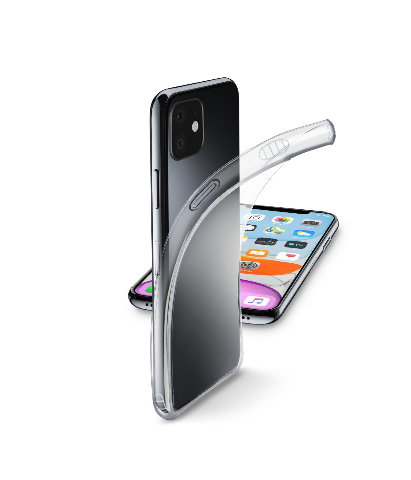 Husa Cover Cellularline Silicon slim pentru iPhone 11 Transparent thumb