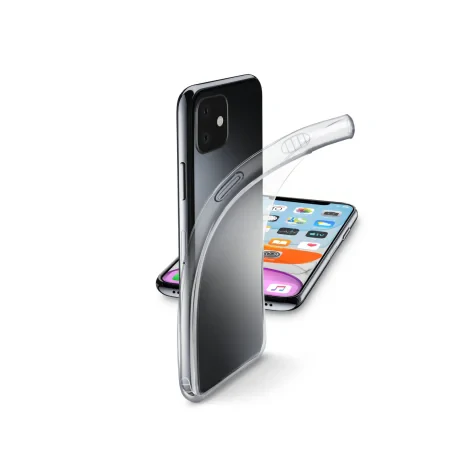 Husa Cover Cellularline Silicon slim pentru iPhone 11 Transparent