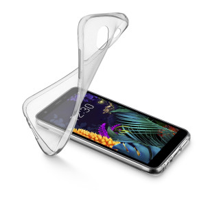 Husa Cover Cellularline Silicon slim pentru LG K30 Transparent