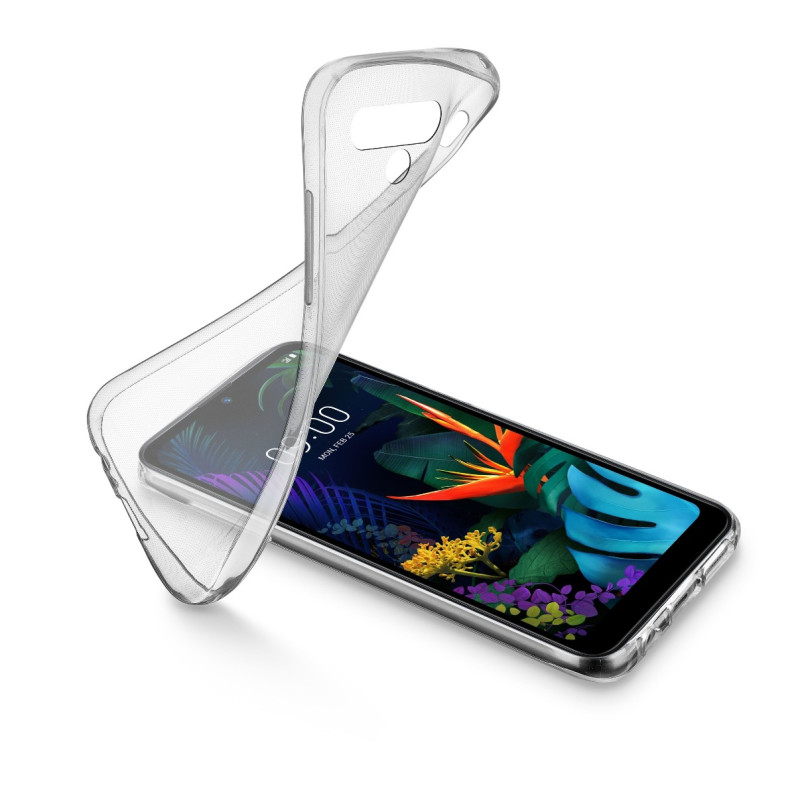 Husa Cover Cellularline Silicon slim pentru LG K50 Transparent