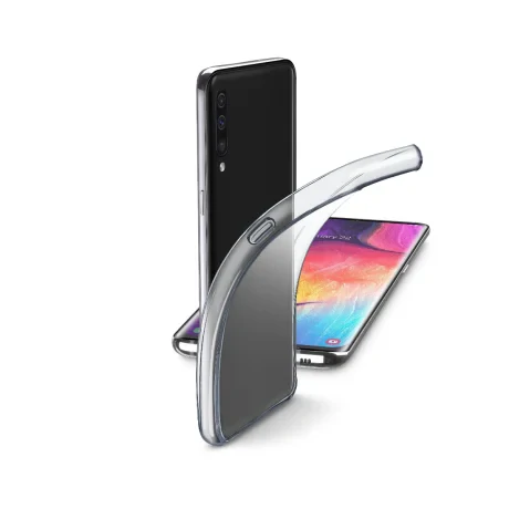 Husa Cover Cellularline Silicon slim pentru Samsung Galaxy A50/A30s Transparent