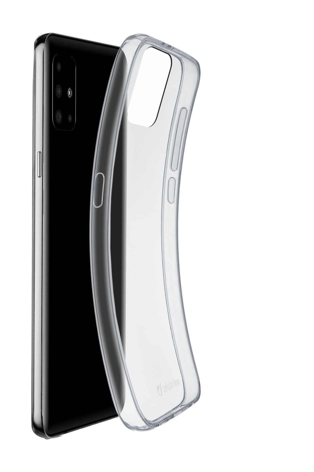 Husa Cover Cellularline Silicon slim pentru Samsung Galaxy A71 Transparent thumb
