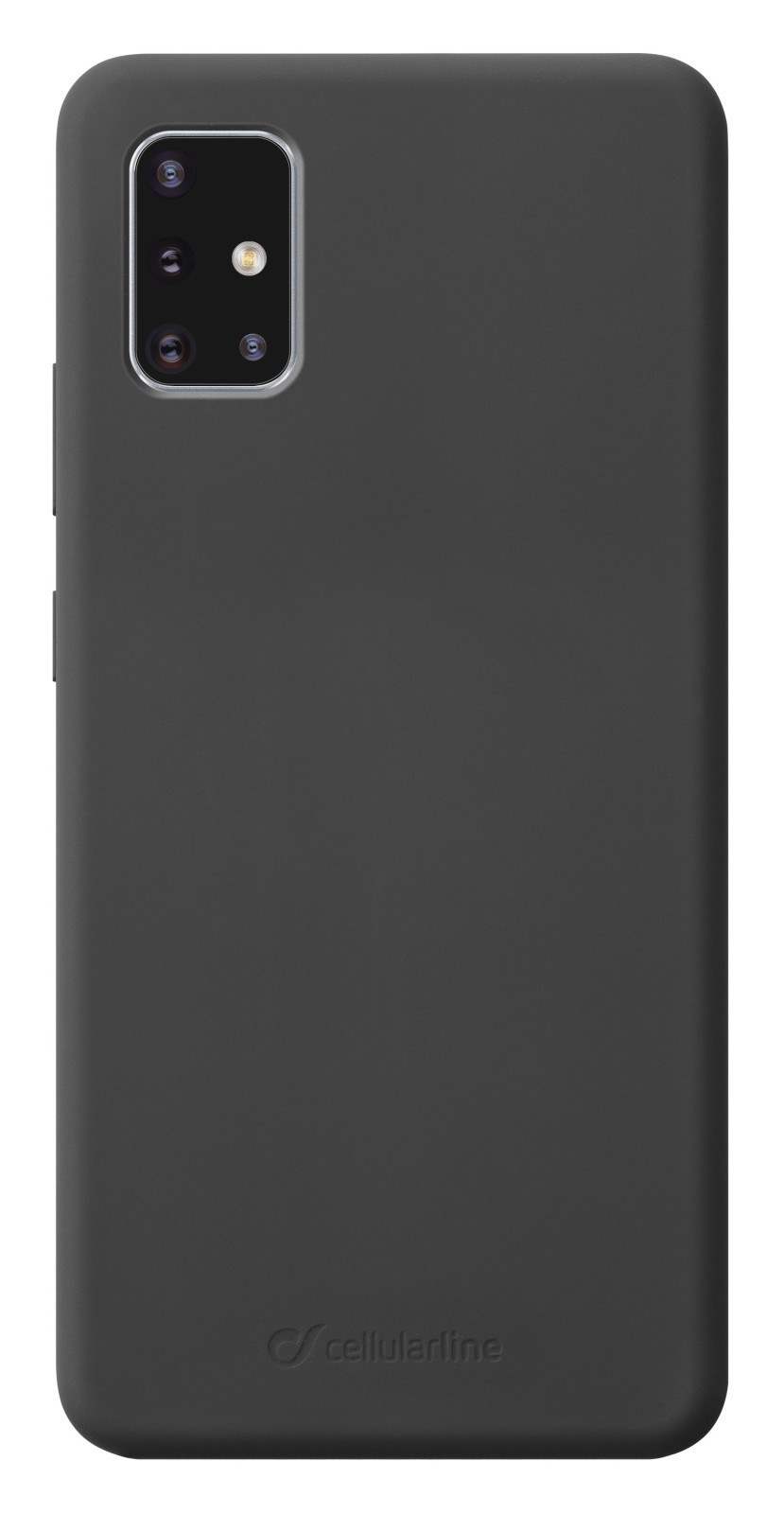 Husa Cover Cellularline Silicon Soft pentru Samsung Galaxy A51 Negru thumb