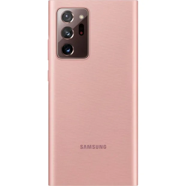 Husa Cover Clear View Cooper Samsung pentru Samsung Galaxy Note 20 Ultra  Brown