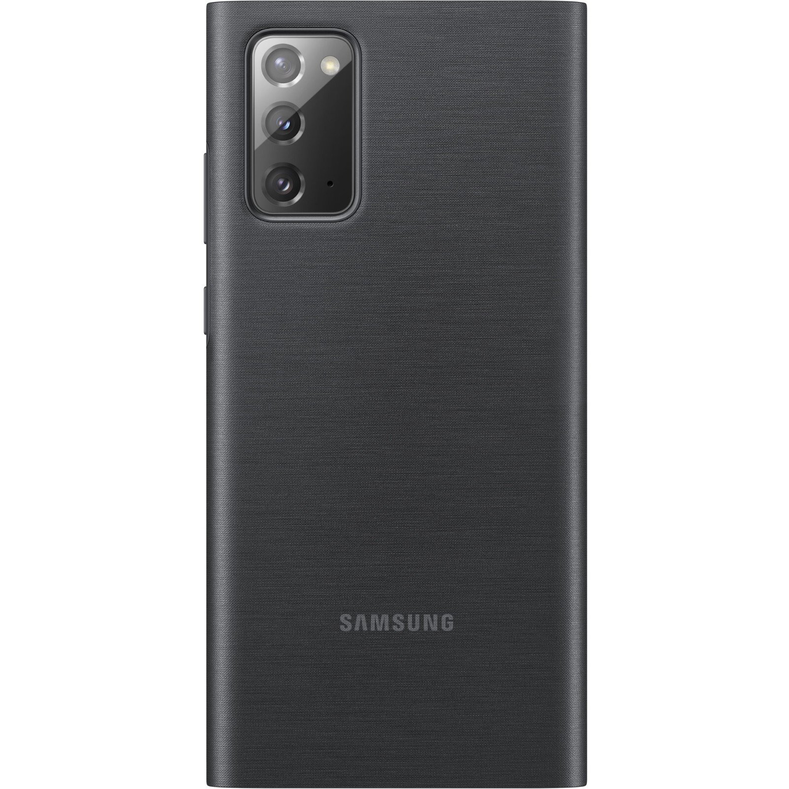 Husa Cover Clear View Samsung pentru Samsung Galaxy Note 20 Negru thumb