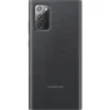 Husa Cover Clear View Samsung pentru Samsung Galaxy Note 20 Negru