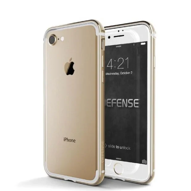 Husa Bumper Defense Edge Pentru iPhone 7/8/Se 2 Gold