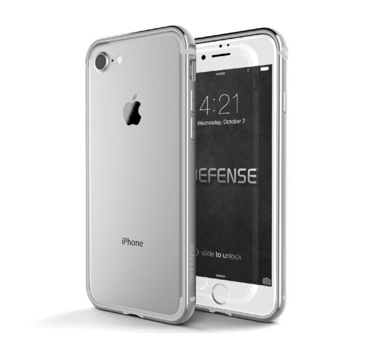 Husa Cover Defense Edge pentru iPhone 7/8/SE 2 Silver thumb