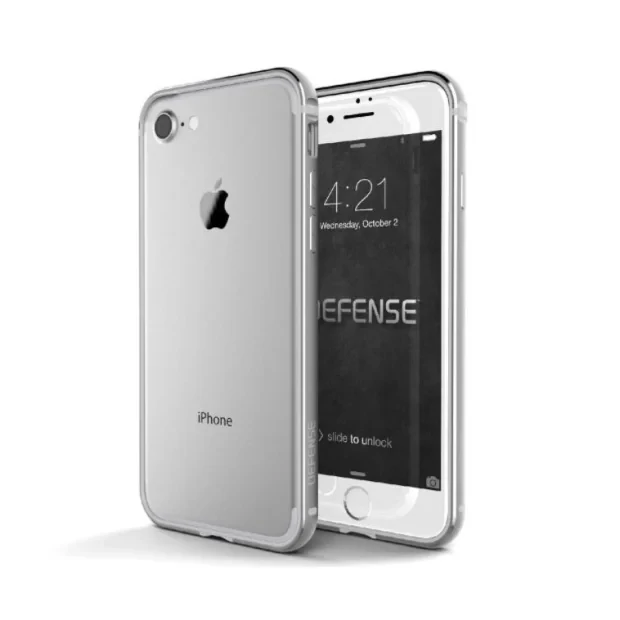 Husa Cover Defense Edge pentru iPhone 7/8/SE 2 Silver