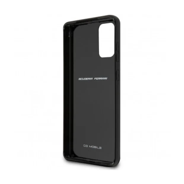 Husa Cover Ferrari Heritage Carbon pentru iPhone 11 Pro  Negru