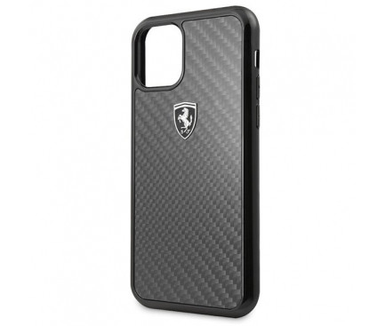 Husa Cover Ferrari Heritage Carbon pentru iPhone 11 Pro  Negru thumb