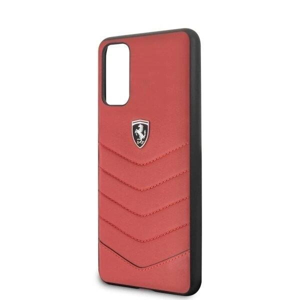 Husa Cover Ferrari Heritage Quilted pentru Samsung Galaxy S20 FEHQUHCS62RE Rosu thumb