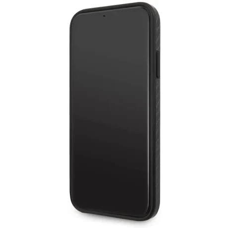 Husa Cover Ferrari On Track Carbon Effect pentru iPhone 11 Pro Negru
