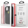 Husa Cover Ferrari On Track Carbon Effect pentru iPhone 11 Pro Negru