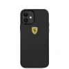 Husa Cover Ferrari On Track Carbon pentru iPhone 12 Mini Black