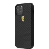 Husa Cover Ferrari On Track Carbon pentru iPhone 12/12 Pro Black