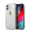 Husa Cover Ferrari On Track Logo pentru iPhone 12 Mini Transparent