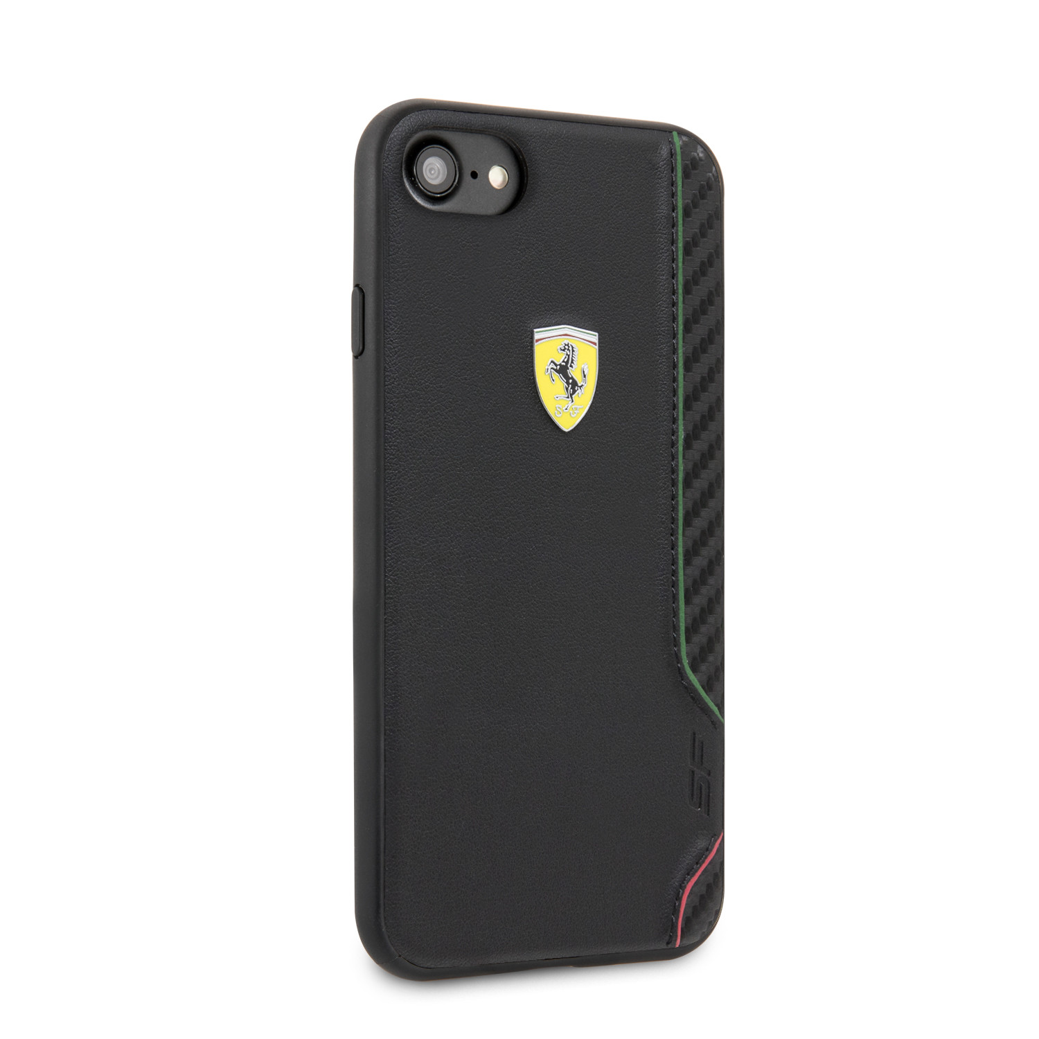 Husa Cover Ferrari On Track Rubber Soft pentru iPhone 7/8/SE2 Negru thumb