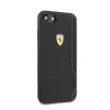 Husa Cover Ferrari On Track Rubber Soft pentru iPhone 7/8/SE2 Negru