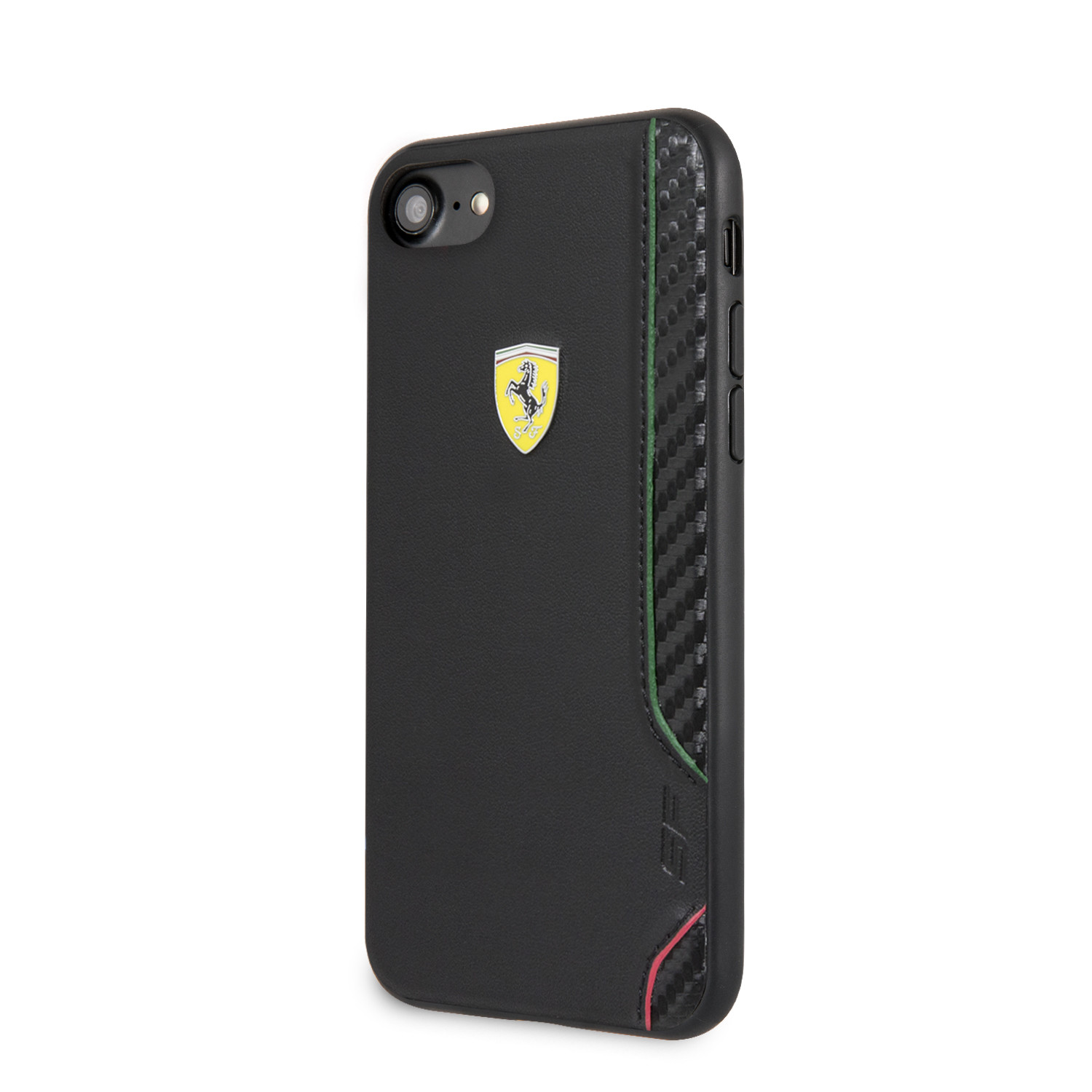 Husa Cover Ferrari On Track Rubber Soft pentru iPhone 7/8/SE2 Negru thumb