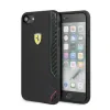 Husa Cover Ferrari On Track Rubber Soft pentru iPhone 7/8/SE2 Negru