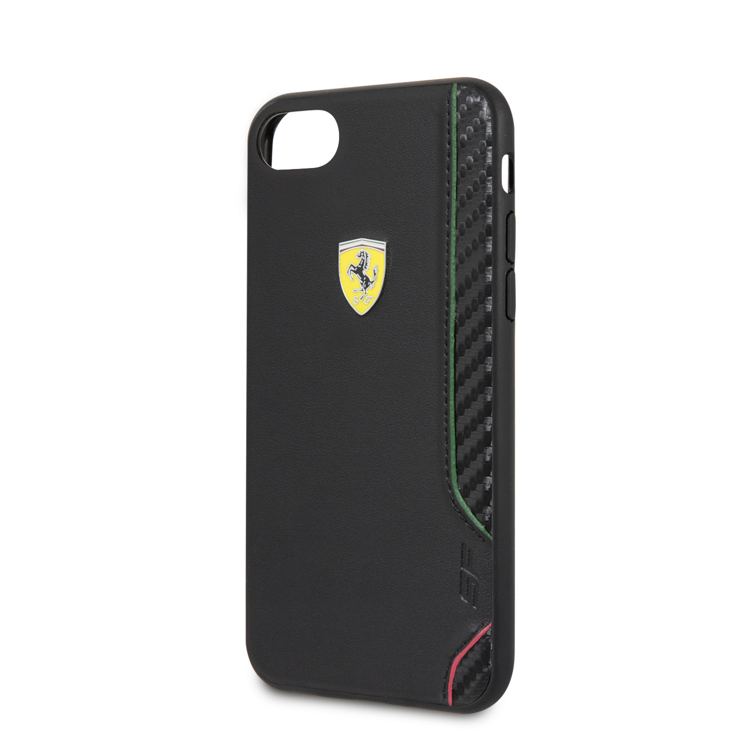 Husa Cover Ferrari On Track Rubber Soft pentru iPhone 7/8/SE2 Negru thumb