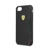 Husa Cover Ferrari On Track Rubber Soft pentru iPhone 7/8/SE2 Negru