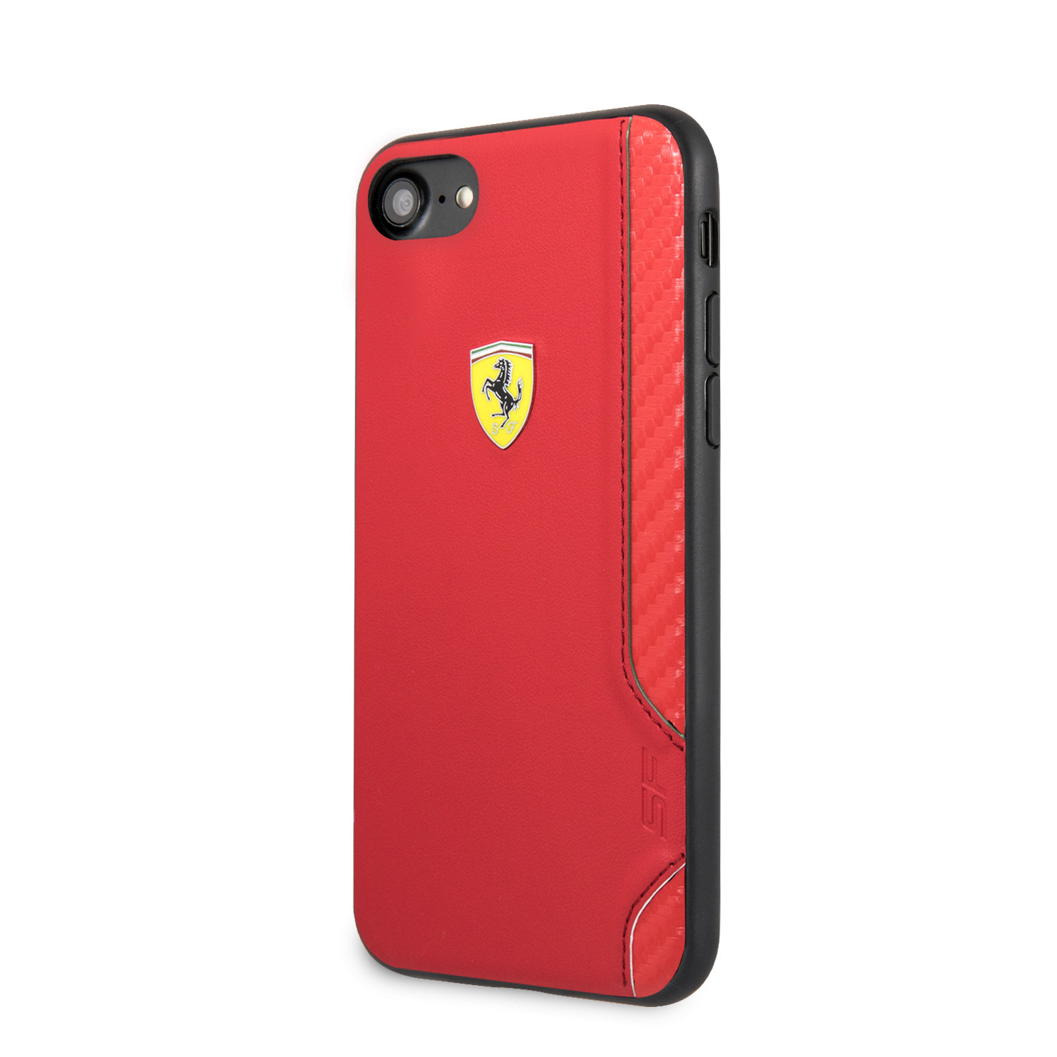 Husa Cover Ferrari On Track Rubber Soft pentru iPhone 7/8/SE2 Rosu thumb