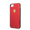 Husa Cover Ferrari On Track Rubber Soft pentru iPhone 7/8/SE2 Rosu