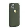 Husa Cover Ferrari SF Logo pentru iPhone 11 Pro Verde