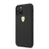 Husa Cover Ferrari SF Silicone pentru iPhone 11 Negru