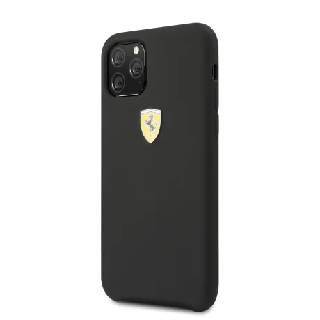 Husa Cover Ferrari SF Silicone pentru iPhone 11 Negru
