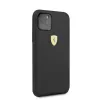 Husa Cover Ferrari SF Silicone pentru iPhone 11 Negru