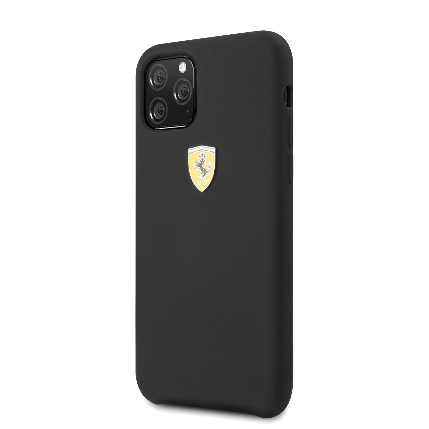 Husa Cover Ferrari SF Silicone pentru iPhone 11 Pro Negru thumb