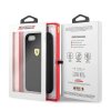 Husa Cover Ferrari SF Silicone pentru iPhone 7/8/SE2 Negru